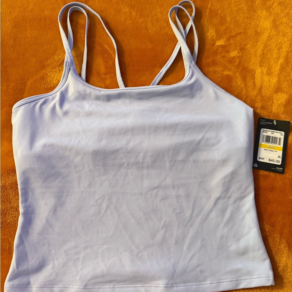 Under Armour Motion Strappy Tank in Light Purple